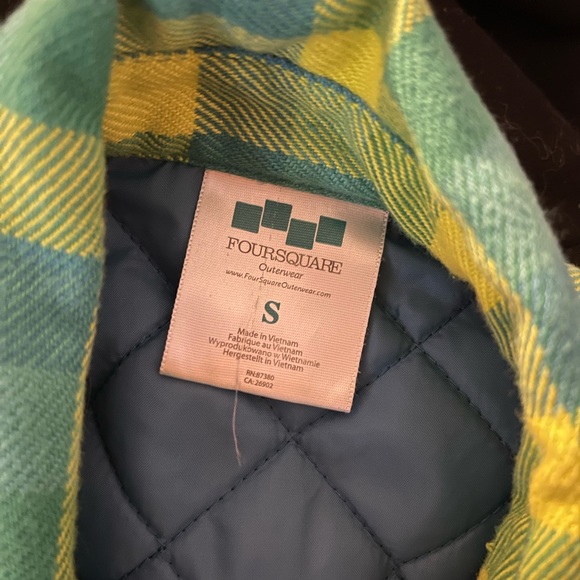Foursquare Outerwear Flannel Size Small Multicolor - Picture 2 of 5